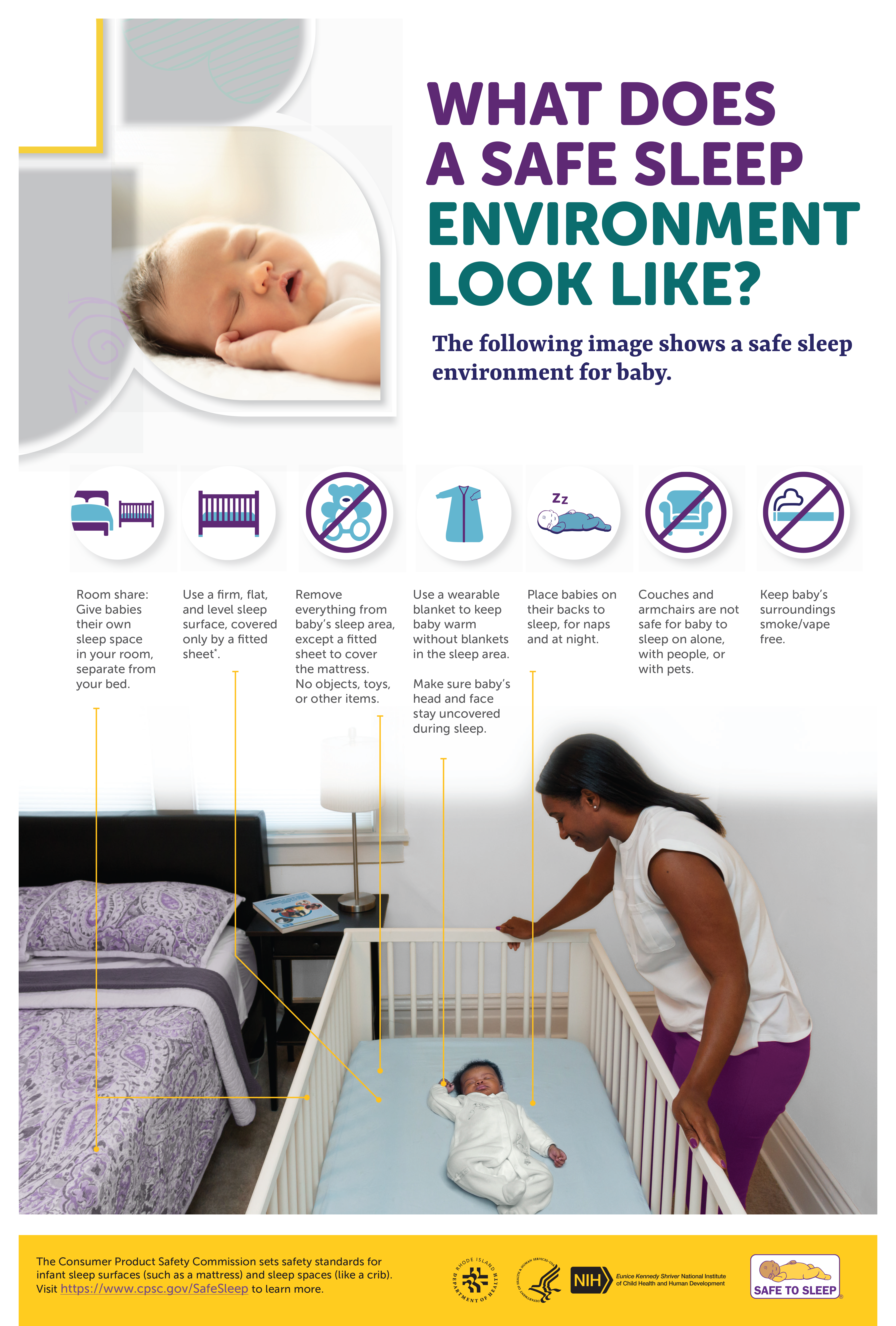 What Does A Safe Sleep Environment Look Like? 
