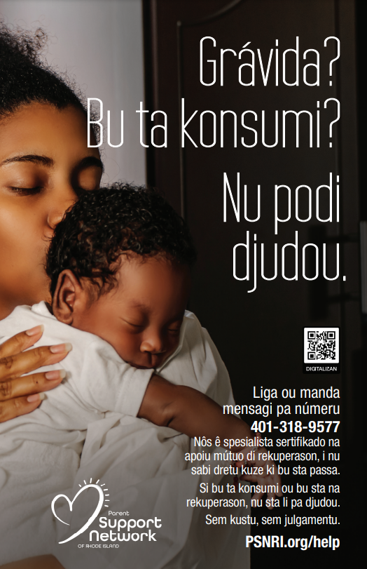 Pregnant? Using? We can help (Cape Verdean Creole)