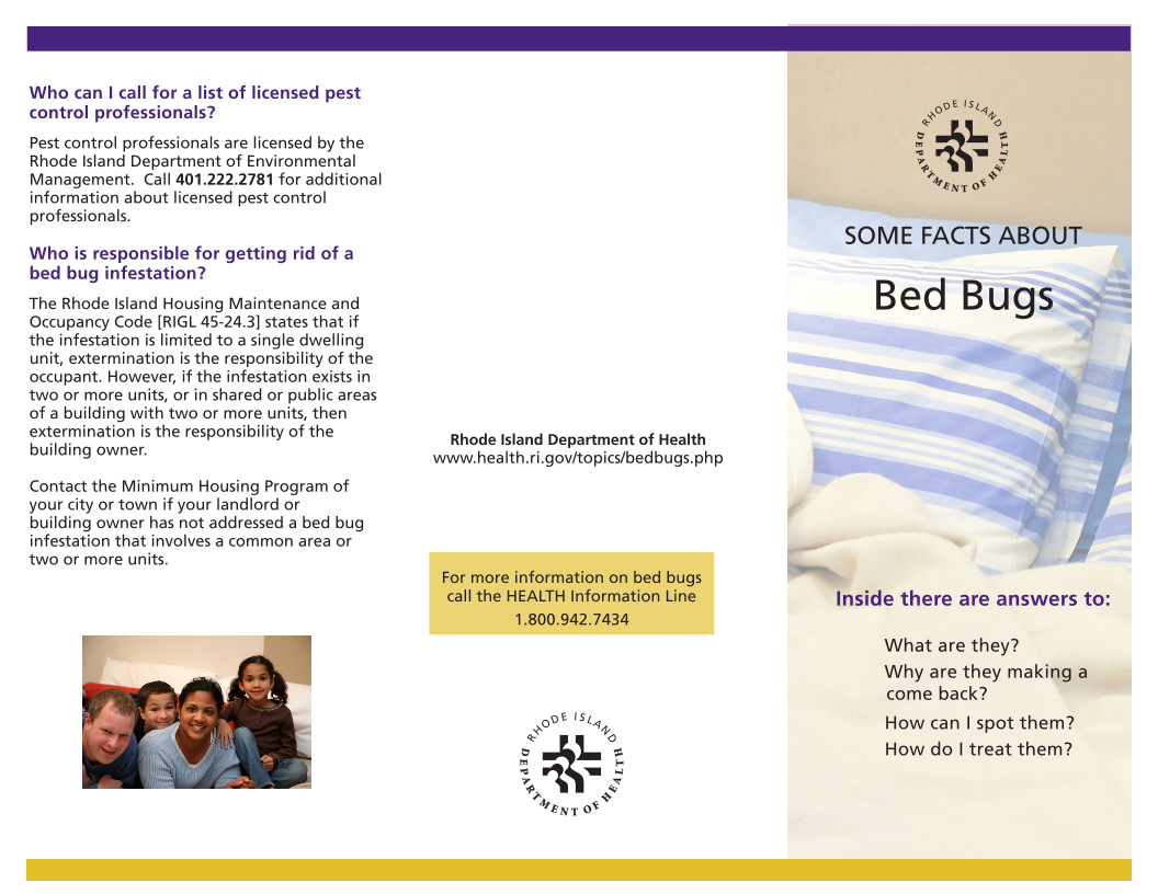 Some Facts about Bed Bugs