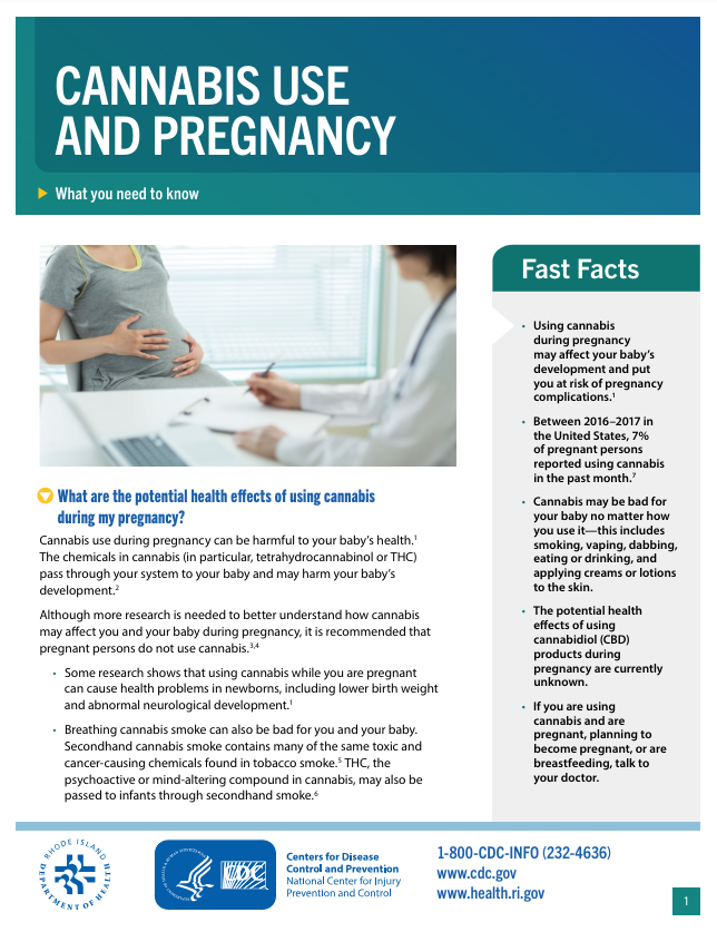 Cannabis Pregnancy Use Facts