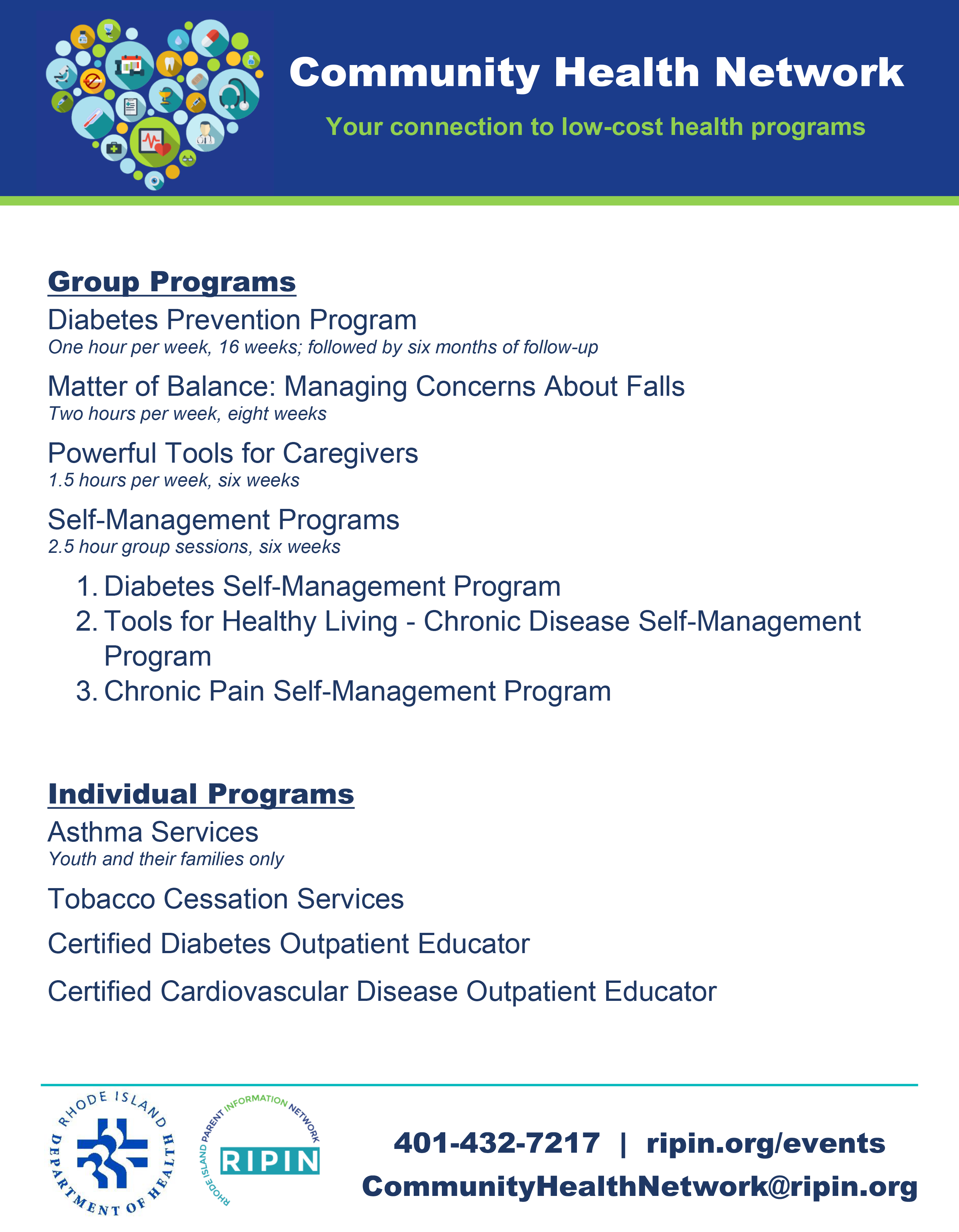 Community Health Network Program Guide