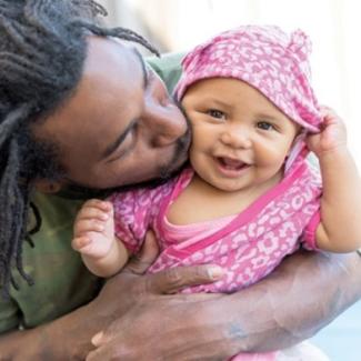dad with baby