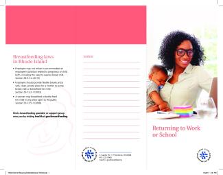 Breastfeeding and Returning to Work or School