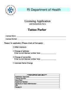 Tattoo Parlor
