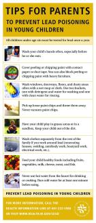 Tips For Parents To Prevent Lead Poisoning in Young Children