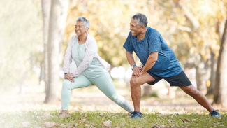 stretching seniors