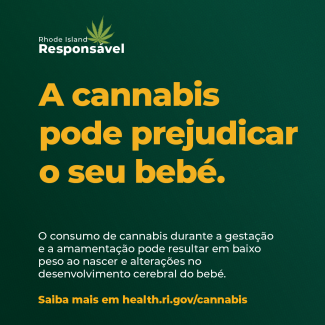 Cannabis can harm your baby Social Media no image