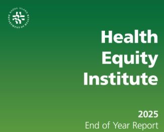 health equity institute 2025 report cover