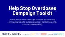 Help Stop Overdoses Campaign Toolkit